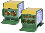 EDBM-7/PE Blok rozdzielczy 192A (2x4-70mm2/3x2,5-25mm2+4x2,5-16mm2) żółto-zielona