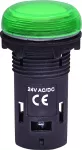 ECLI-024C-G Lampka LED 24V AC/DC - zielona
