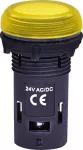 ECLI-024C-Y Lampka LED 24V AC/DC - żółta