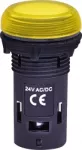 ECLI-024C-Y Lampka LED 24V AC/DC - żółta