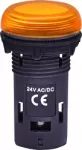 ECLI-024C-A Lampka LED 24V AC/DC - pomarańczowa