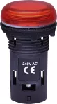 ECLI-240A-R Lampka LED 240V AC - czerwona