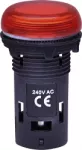 ECLI-240A-R Lampka LED 240V AC - czerwona