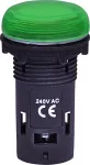 ECLI-240A-G Lampka LED 240V AC - zielona