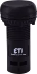 ECF-01-C Przycisk kompaktowy z guzikiem krytym, 1NC, czarny