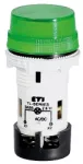 TL02W1 Lampka sygnalizacyjna kompaktowa zitegrowana, soczewka karbowana, 110 V AC/DC, Zielona