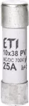 CH10x38 gR 25A/700V AC/DC Wkładka topikowa cylindryczna PV gR 700V