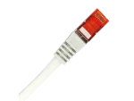 Patch-cord F/UTP kat.5e PVC 0.25m szary ALANTEC