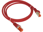 Patch-cord S/FTP kat.6A LSOH 2.0m czerwony ALANTEC