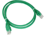 Patch-cord U/UTP kat.6 PVC 0.5m zielony ALANTEC