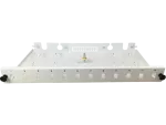 Przełącznica światłowodowa 12xSC simplex / 12xLC duplex 19" 1U z płytą czołową oraz akcesoriami montażowymi (dławiki, opaski), wysuwalna ALANTEC