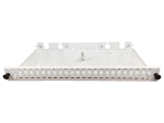 Przełącznica światłowodowa 24xSC duplex 19" 1U z płytą czołową oraz akcesoriami montażowymi (dławiki, opaski), wysuwalna ALANTEC