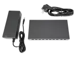 Niezarządzalny przełącznik (switch) 10xRJ45 - 8 portów RJ45 PoE+ 100Mb/s + 2 porty RJ45 Uplink 1Gb/s (budżet mocy 96W) AVIZIO