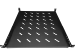 Półka stała 19" 1U głęb. 550mm, czarna, 4 punkty mocowania ALANTEC