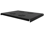 Panel wentylacyjny dachowy, 4 wentylatory, do szaf 800x800, kolor czarny ALANTEC