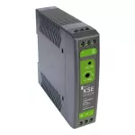 KSE 01024P 230/ 24VDC 0,42A Zasilacz impulsowy stabilizowany IP20 na szynę DIN TH-35 z zabezpieczeniem, możliwością regulacji napięcia