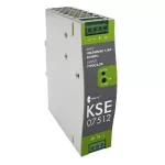 KSE 07512M 230/ 12VDC 6,3A Zasilacz impulsowy stabilizowany IP20 na szynę DIN TH-35 z zabezpieczeniem, możliwością regulacji napięcia