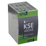 KSE 48048M 230/ 48VDC 10A Zasilacz impulsowy stabilizowany IP20 na szynę DIN TH-35 z zabezpieczeniem, możliwością regulacji napięcia