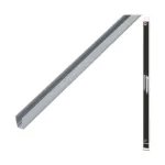 PAULMANN Profil do taśm LED Plug & Shine 1 metr srebrny / aluminum