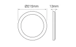 LED line® Panel Easy Fix 18W 4000K 1650lm okrągły