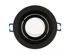 LED line® Oprawa sufitowa okrągła ruchoma SLIM czarna szcz OROSA