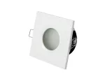 *LED line® Oprawa sufitowa wodoodporna kwadrat odlew biała