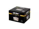 LED line® Oprawa sufitowa wodoodporna kwadrat odlew satyna