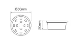 LED line® SMD 5W 6500K 400lm 220-260V 50mm