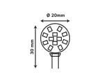 LEDOM G4 2W 6000K 140lm 12V AC/DC 12 SMD2835