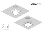 LED line® Panel 2in1 30W 4000K 3600lm kwadrat