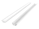 LED line PRIME Profil aluminiowy wpuszczany biały 2m - zestaw