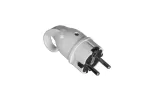 Wtyczka WT16A (250V) uni-schuko, biała