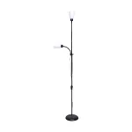 Lampa podłogowa MADER 2 x E27 BLACK