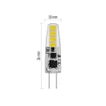 Żarówka LED Classic JC / G4 / 1,9 W (21 W) / 200 lm / ciepła biel 2PK