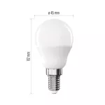 Żarówka LED Classic Mini Globe / E14 / 2,5 W (32 W) / 350 lm / neutralna biel