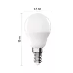Żarówka LED Classic Mini Globe / E14 / 4,2 W (40 W) / 470 lm / ciepła biel