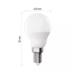 Żarówka LED Classic Mini Globe / E14 / 6,5 W (60 W) / 806 lm / ciepła biel