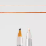 Marker IDenti-Pen Dual Point pomarańczowy, Sakura