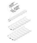 KSG100H60/3 Korytko siatkowe zgrzewane z drutu galwanicznego