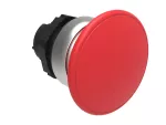 Plastikowy przycisk Ø22mm serii Platinum, grzybkowy, samoczynny powrót, Ø40mm. Czerwony