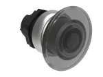 Plastikowy przycisk podświetlany Ø22mm serii Platinum, grzybkowy, samoczynny powrót, Ø40mm. Biały
