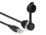 Interfejs USB (3.0), typ połączenia A-A, w komplecie kabel dł. 1m