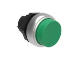 Plastikowy przycisk Ø22mm serii Platinum, wystający, dwustanowy. Zielony