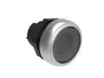 Plastikowy przycisk podświetlany Ø22mm serii Platinum, dwustanowy, kryty. Przezroczysty