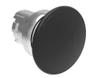 Metalowy przycisk Ø22mm serii Platinum, grzybkowy, samoczynny powrót, Ø40mm. Czarny