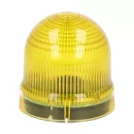 Moduł światła ciągłego/pulsującego, Ø62, żółty, bez żarówki, 12-48VAC/DC