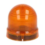 Moduł światła ciągłego/pulsującego, Ø62, pomarańczowy, bez żarówki, 24-230VAC