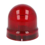 Moduł światła ciągłego/pulsującego, Ø62, czerwony, bez żarówki, 24-230VAC