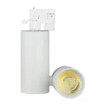 30W Lampa LED na szynoprzewód / Barwa:6400K / Obudowa: Biała / 5 Lat gwarancji