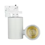 15W Lampa LED na szynoprzewód / Barwa:6400K / Obudowa: Biała / 5 Lat gwarancji